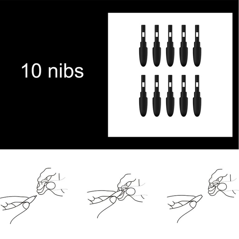 Digital Pen Stylus Nibs and Nib Clip China Graphic Tablet, Graphic Monitor, Graphic Tablet